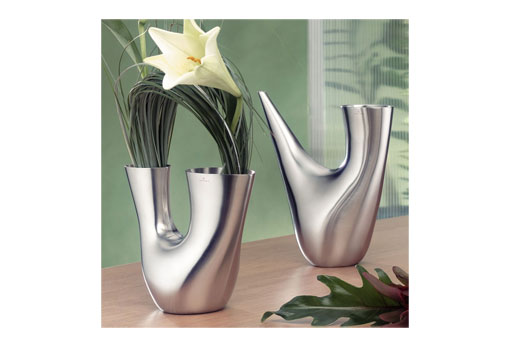 Edelstahl Vase